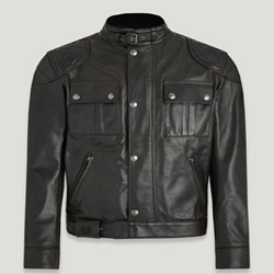 LEATHER -MOTORBIK JACKET