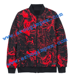 Cotton sublimated varsity jacket