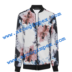 Cotton sublimated varsity jacket