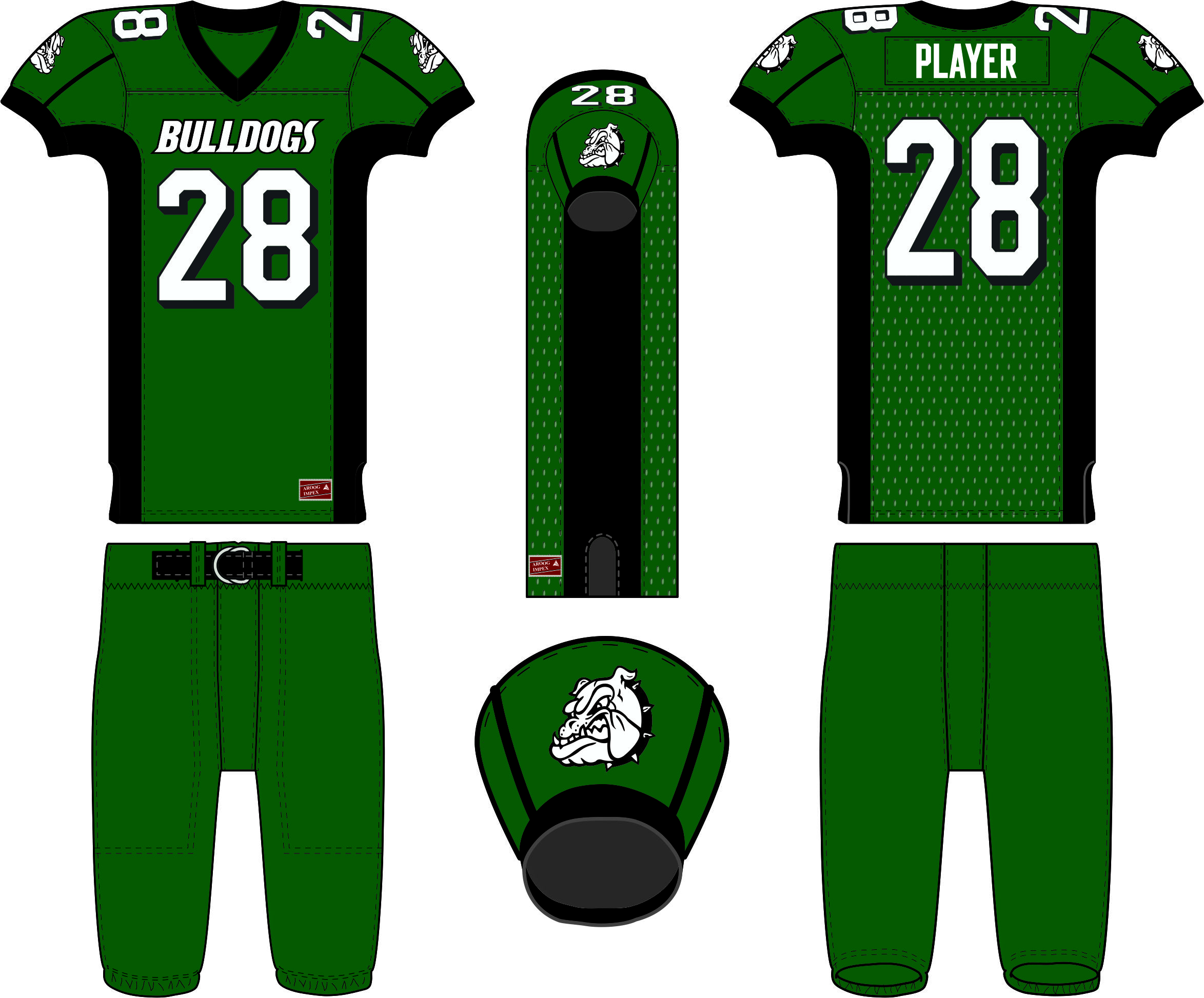 American Football  Uniform