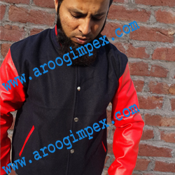 Red wool varsity