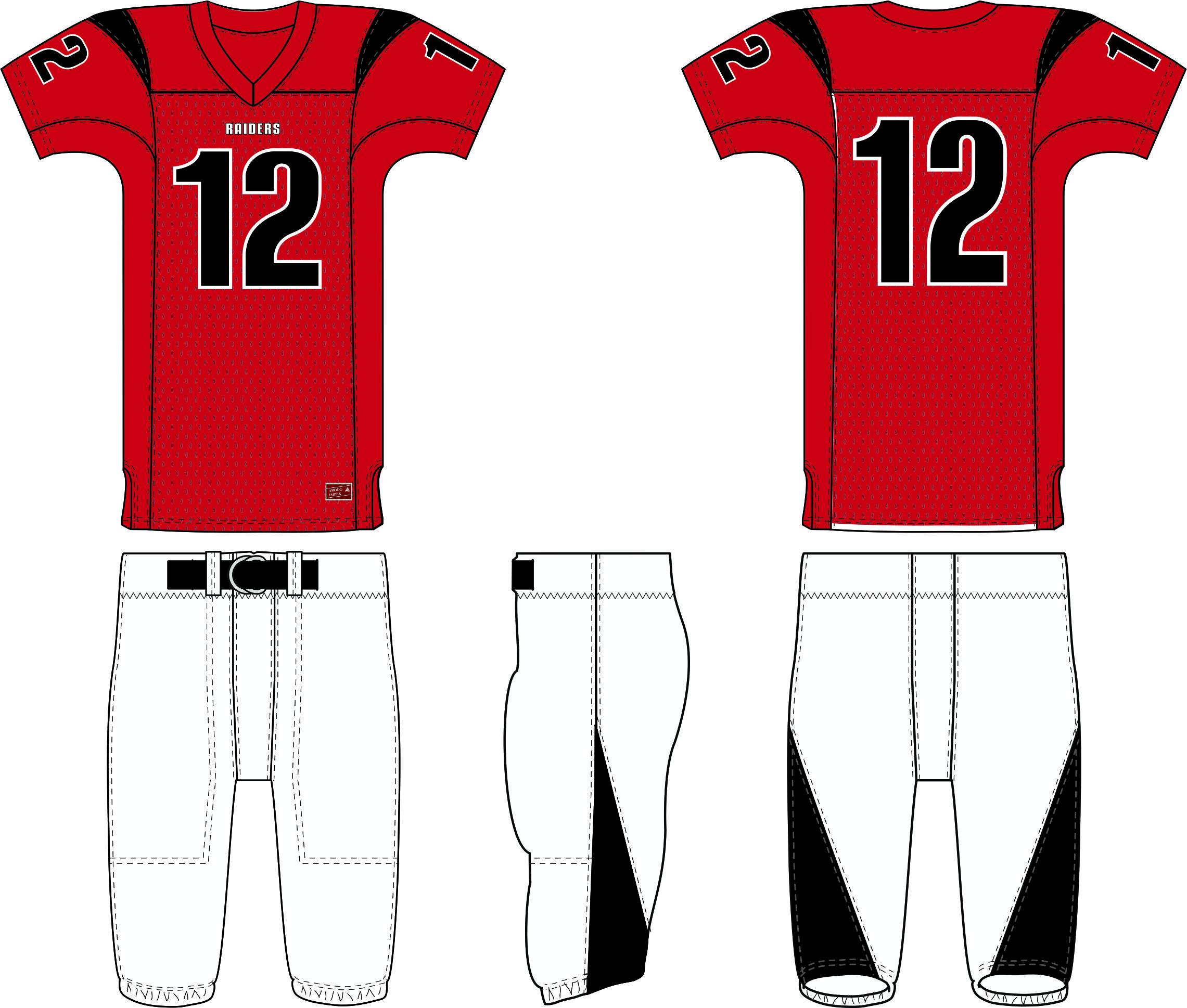 American Football  Uniform