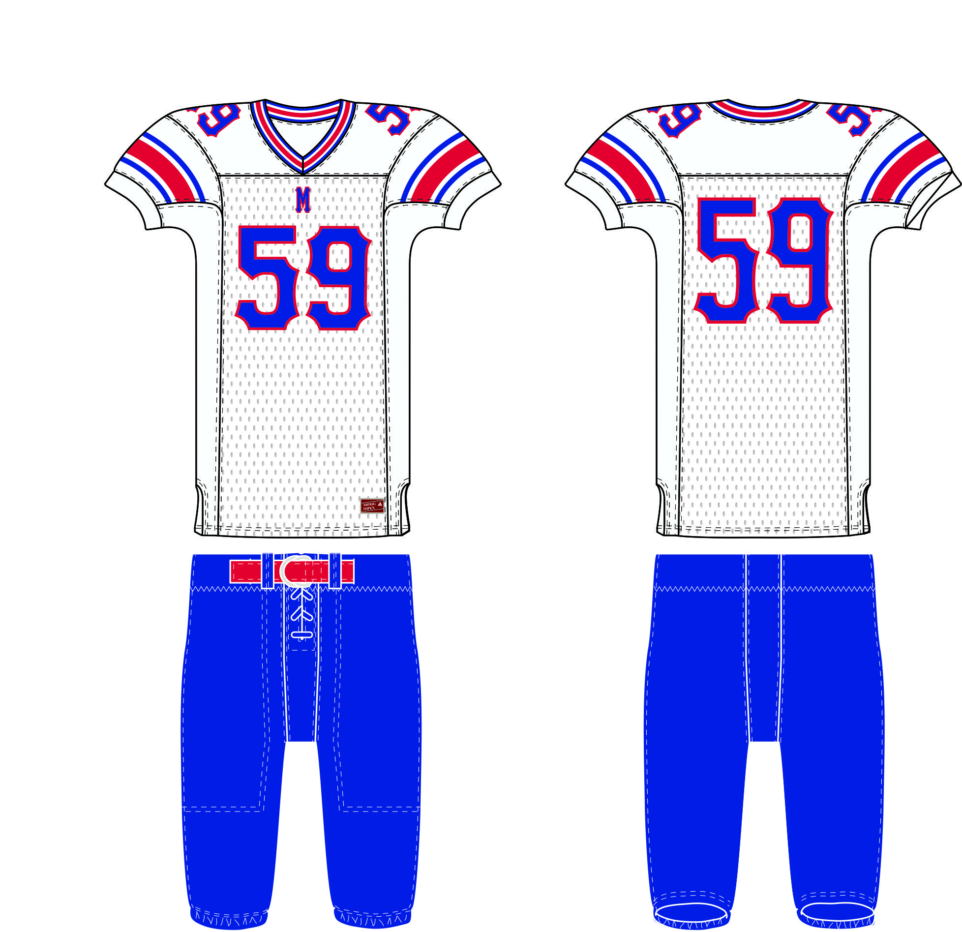 American Football  Uniform